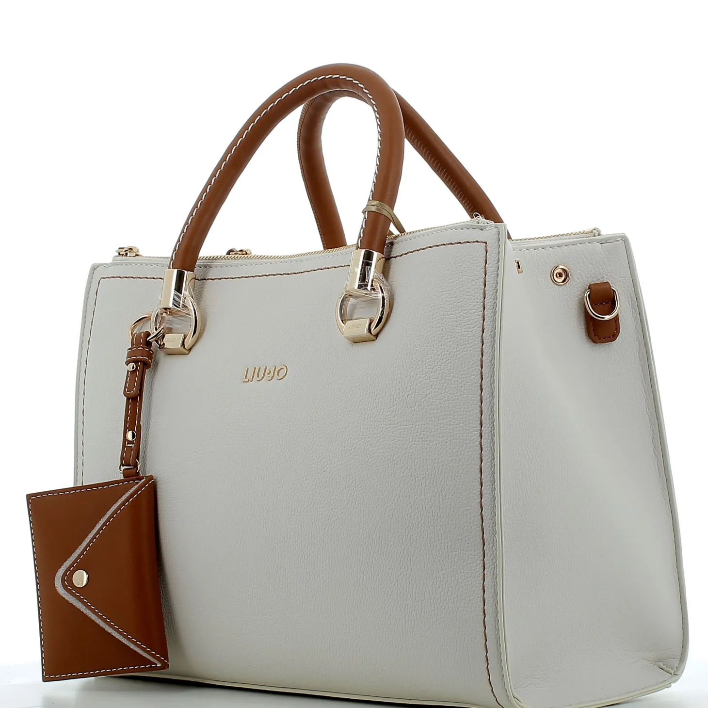 Borsa Liu Jo donna 008E0058P25CREAM BRAN
