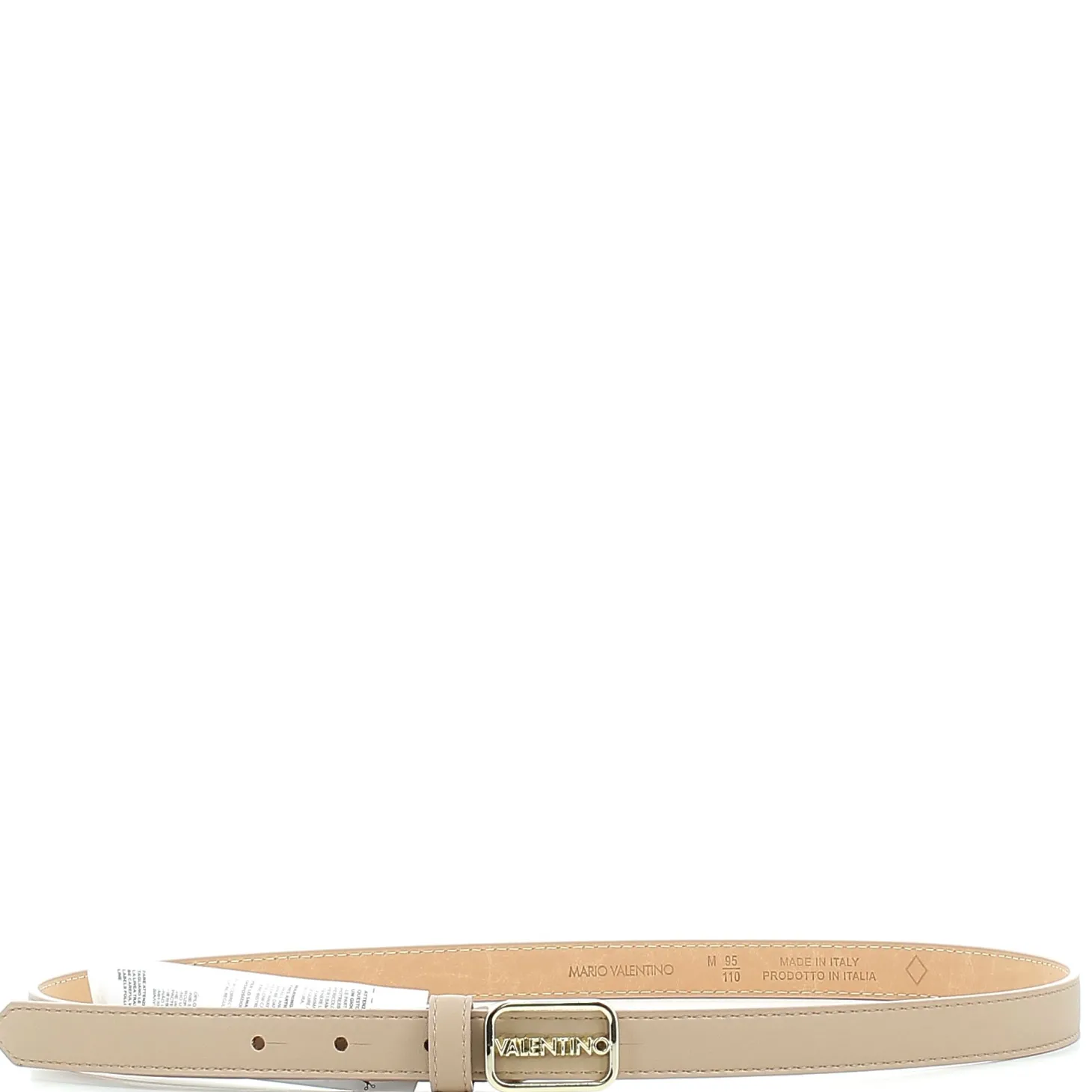 CinturaValentino donna S8KK56BXP25 BEIGE-ORO