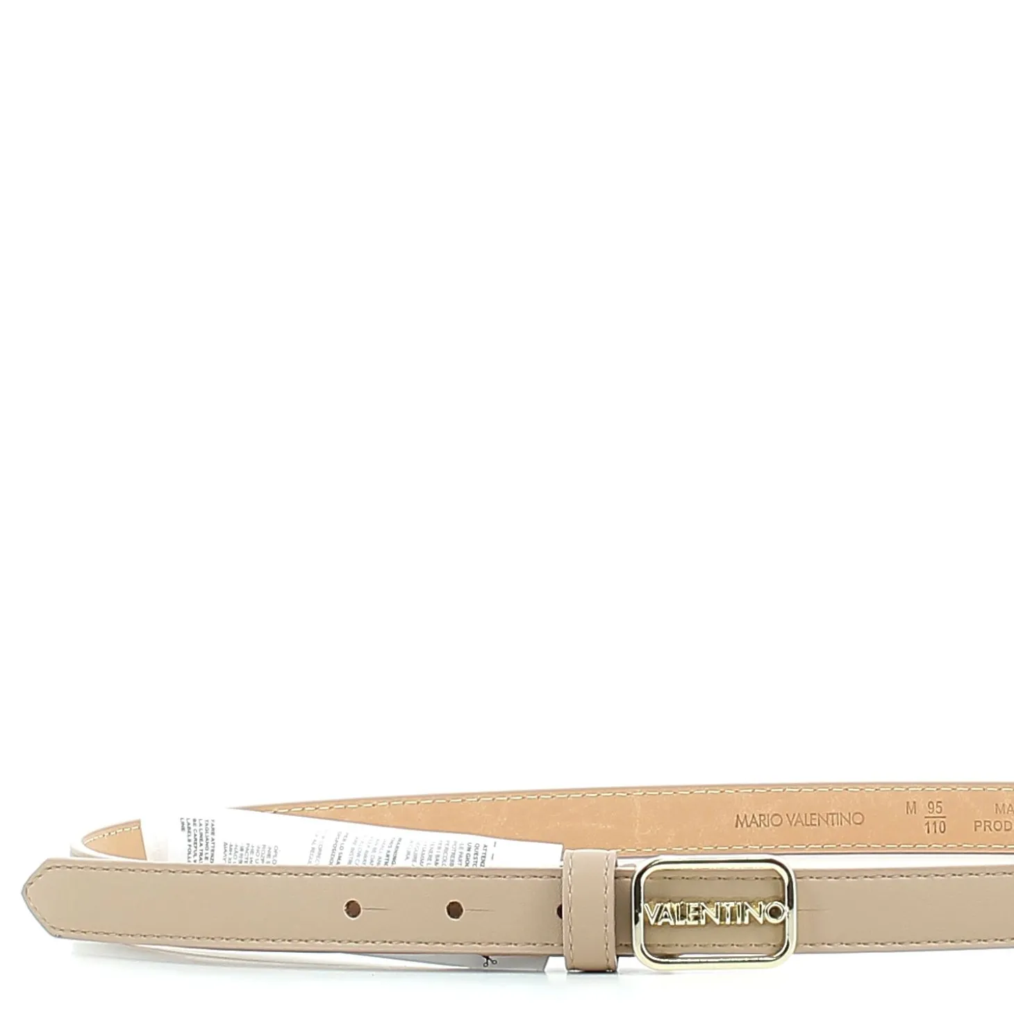 CinturaValentino donna S8KK56BXP25 BEIGE-ORO