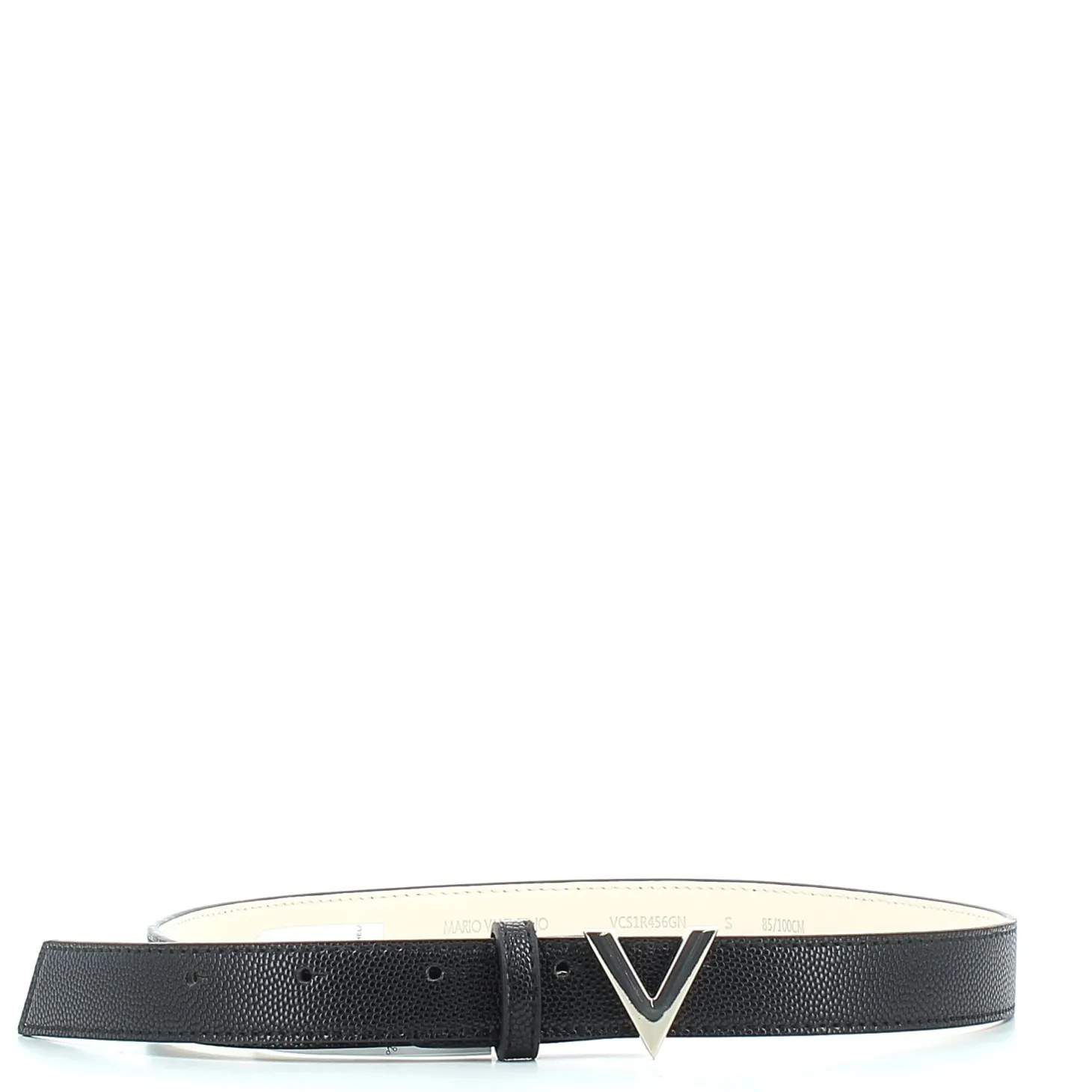 CinturaValentino donna S1R456GNP25 NERO-ORO