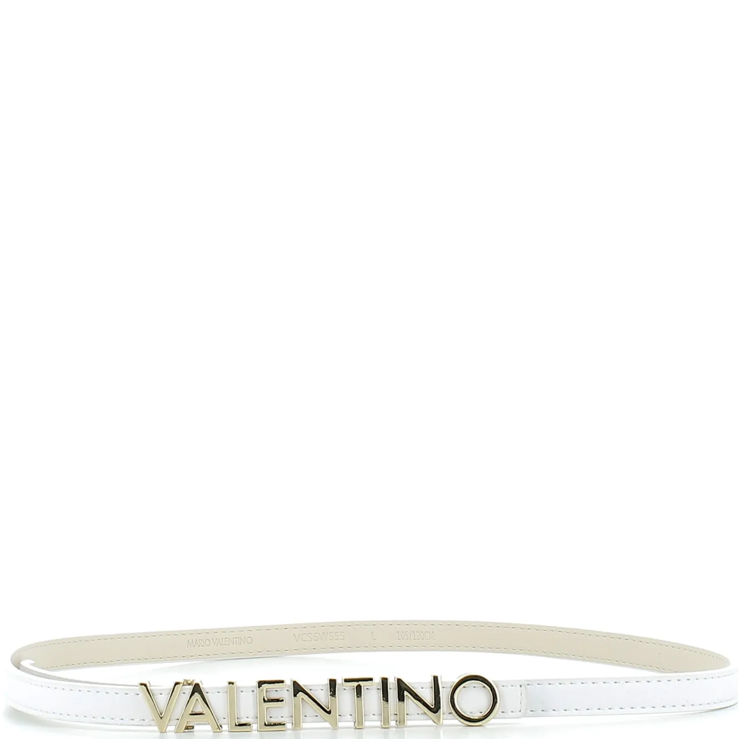 CinturaValentino donna S6W555BXP25 BIANCO-ORO