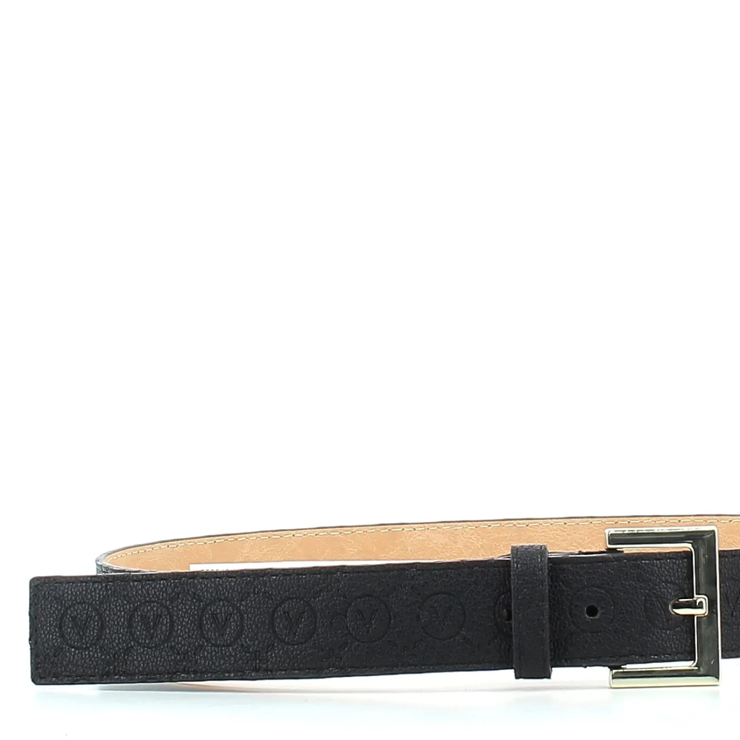 CinturaValentino donna S8ZG57BXP25 NERO-ORO