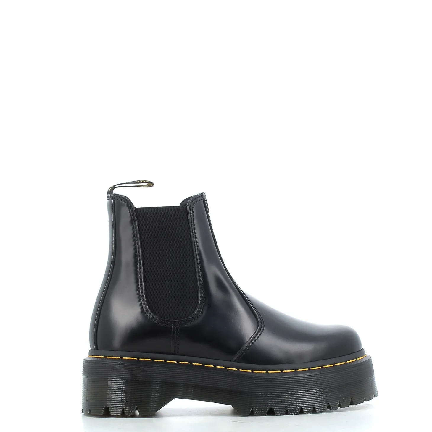 Scarpa Dr Martens donna 2976 Quad BLACK POLISH