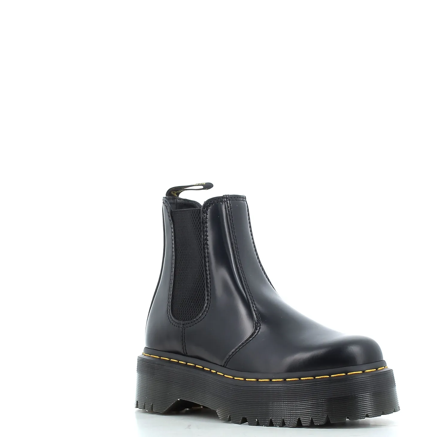 Scarpa Dr Martens donna 2976 Quad BLACK POLISH