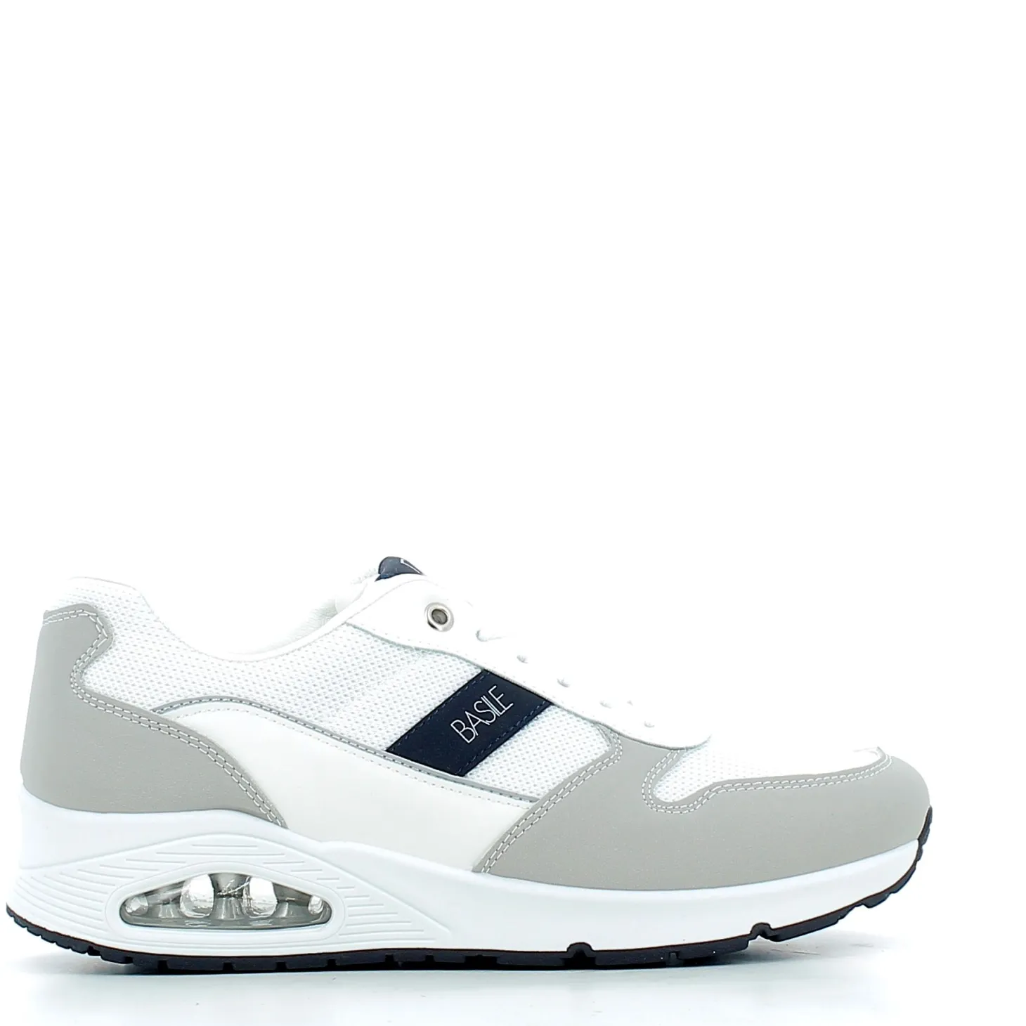 Scarpe Basile uomo 4860P25 BIANCO