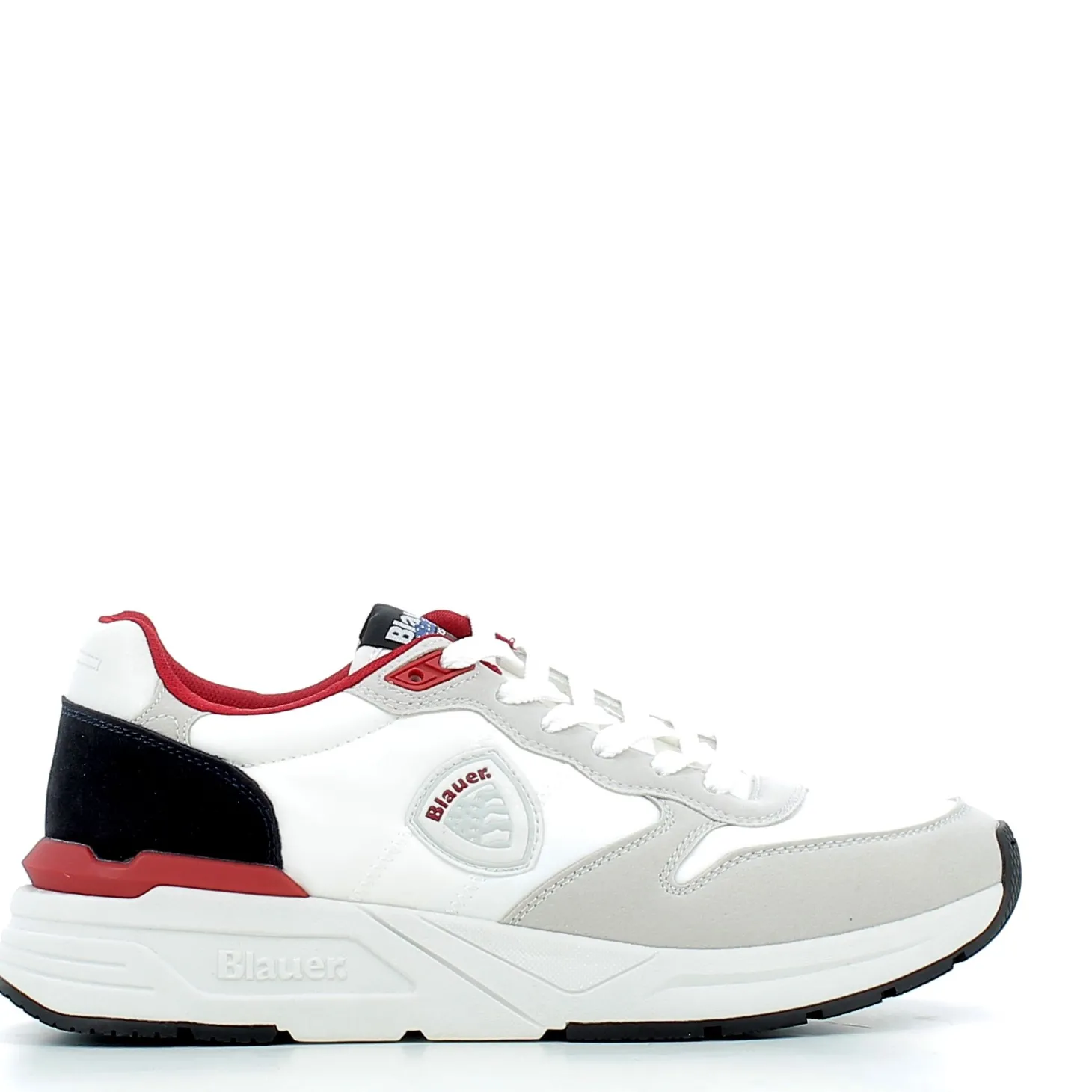 Scarpe Blauer uomo RAY01P25 WHI NVY