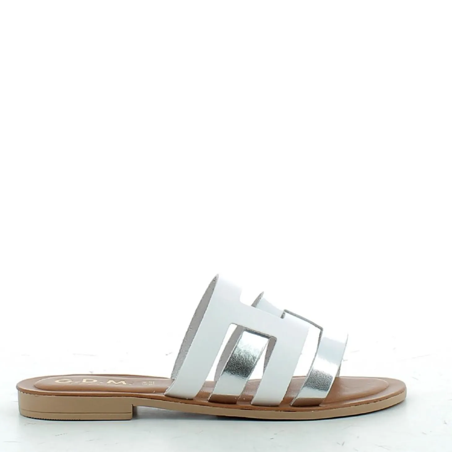 Scarpe GDM donna LIDO541P23 ARGENTO BIANCO