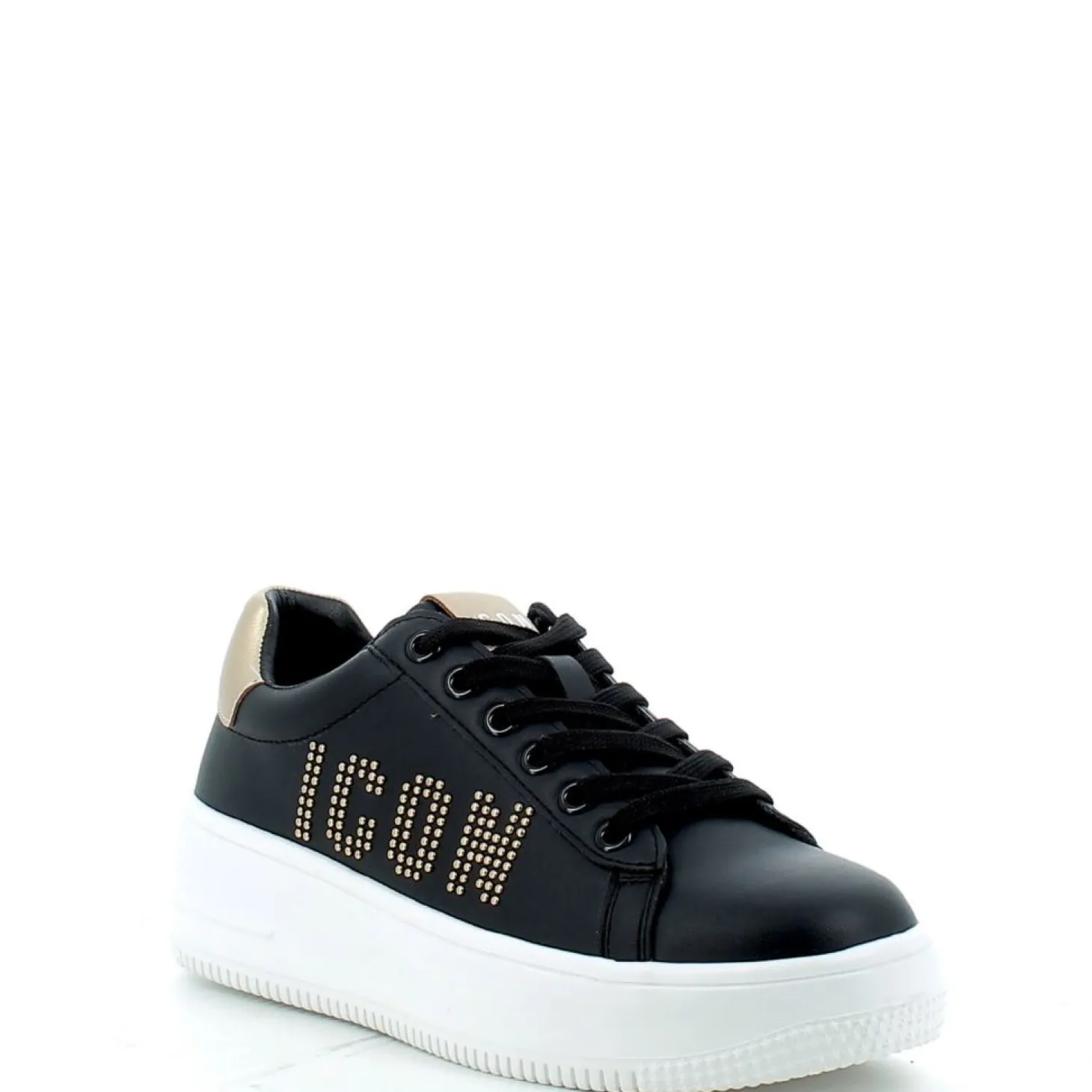 Scarpe Icon donna 3732P24 BLACK GOLD