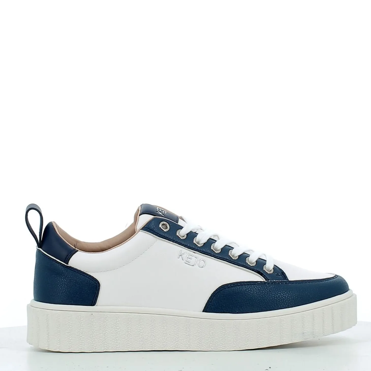 Scarpe KeJo uomo 4792P25 BIANCO BLUE