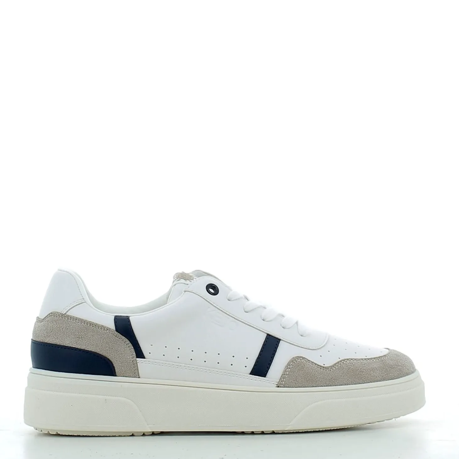 Scarpe KeJo uomo 4791P25 BIANCO BEIGE
