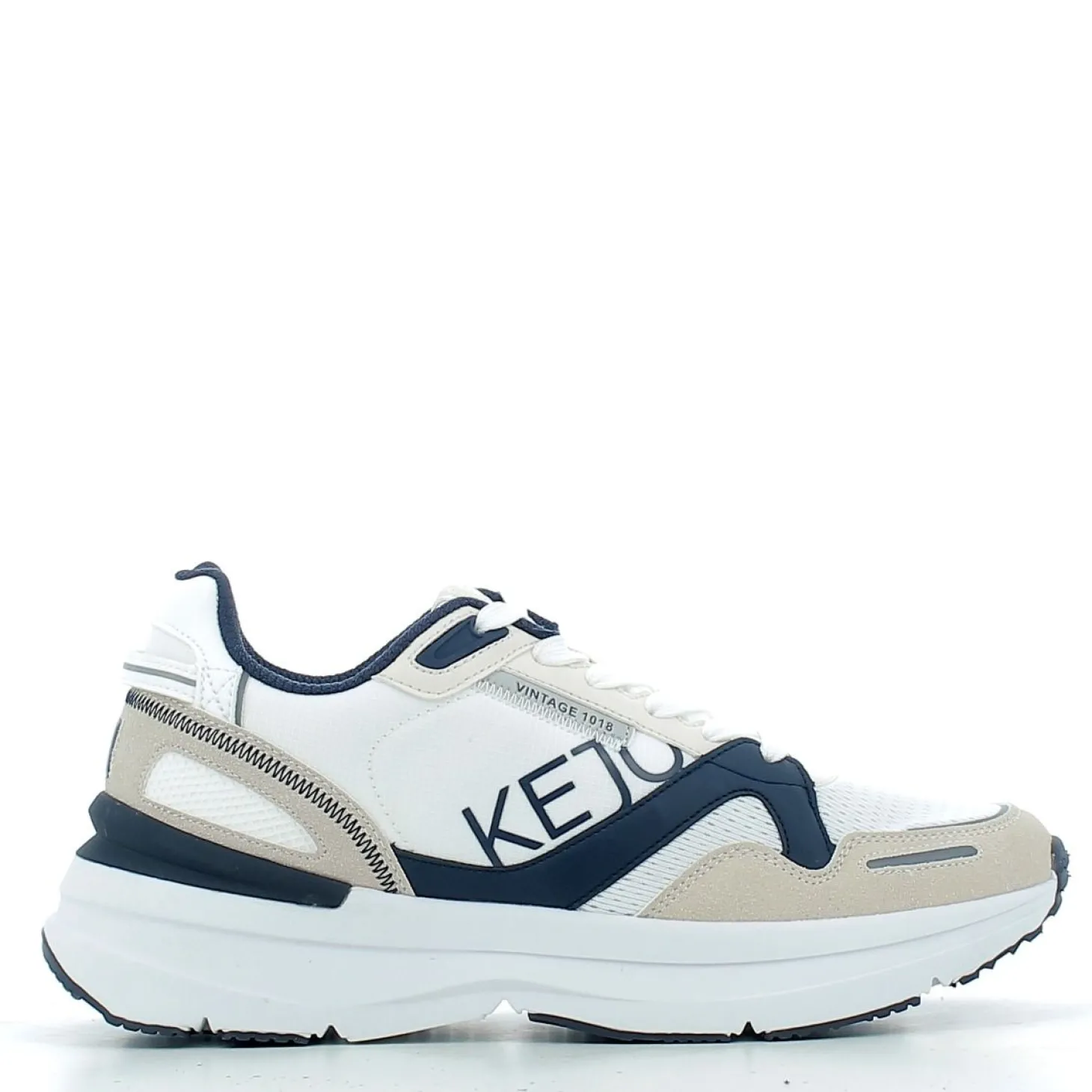 Scarpe KeJo uomo 5023P25 BIANCO