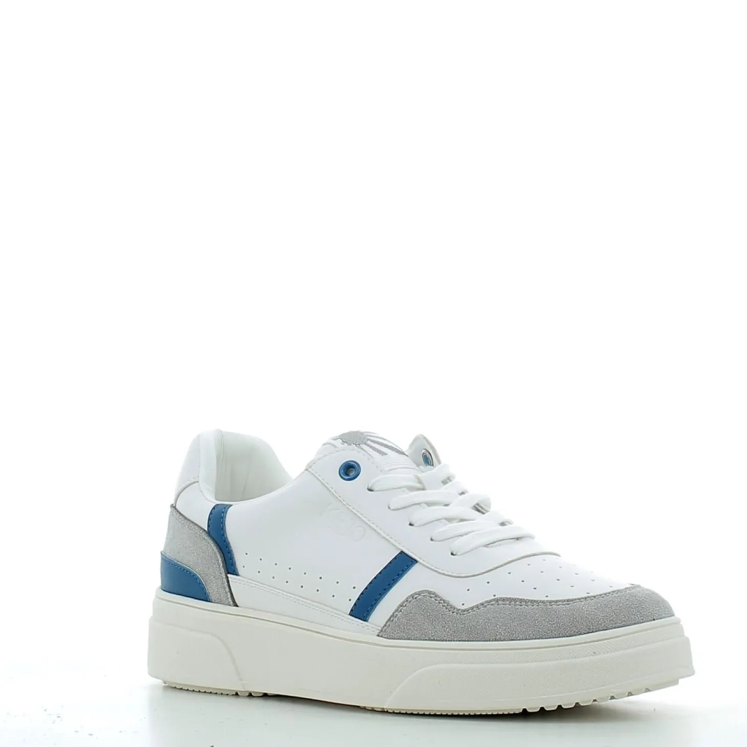 Scarpe KeJo uomo 4791P25 BIANCO GRIGIO
