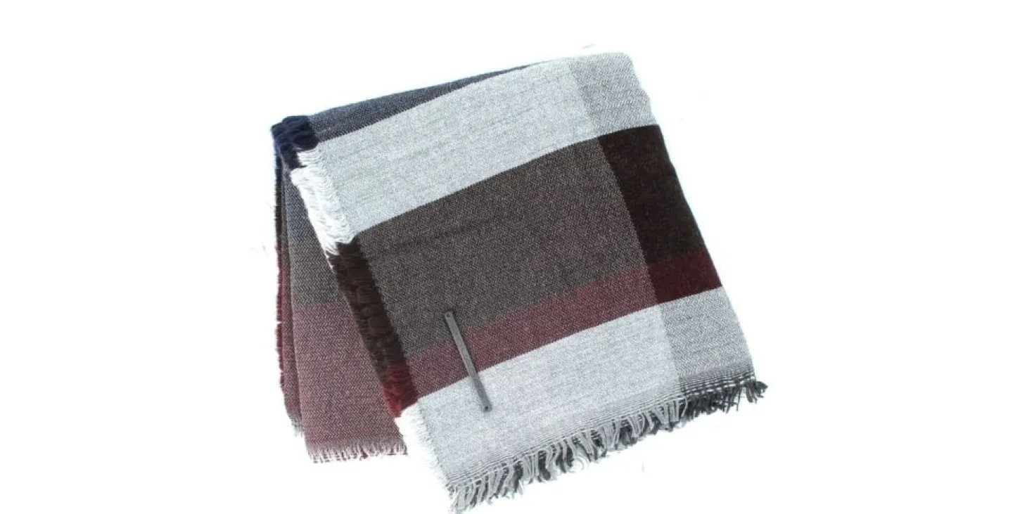 SciarpaPiquadro uomo 5018U2556A22BLUE BROWN